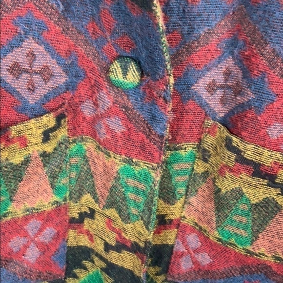 Vintage 80’s Southwestern Blazer/Jacket size m/l - Picture 8 of 14